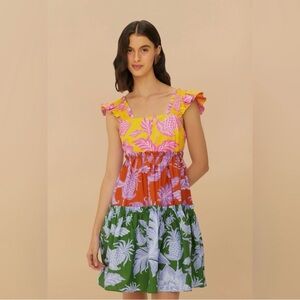 Sz Large, NWT, Farm Rio Mini Dress
